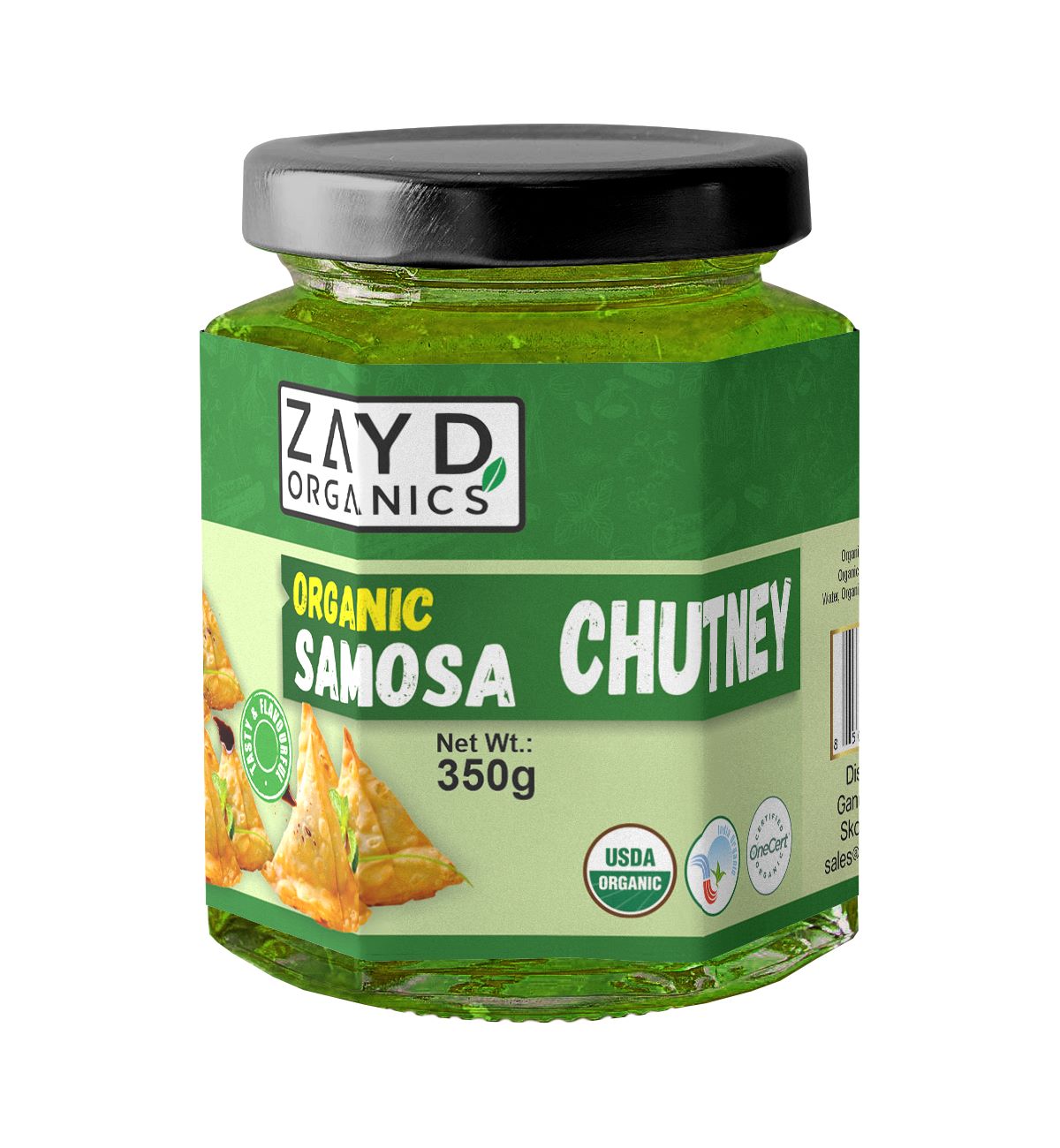 Zayd Organics Samosa Chutney 10.5oz