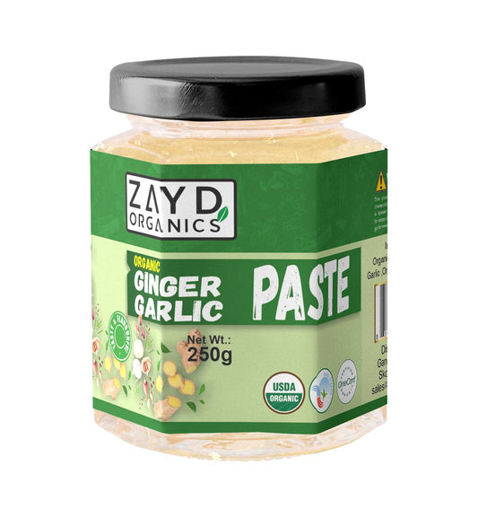 Zayd Organics Ginger Garlic Paste 10.5oz